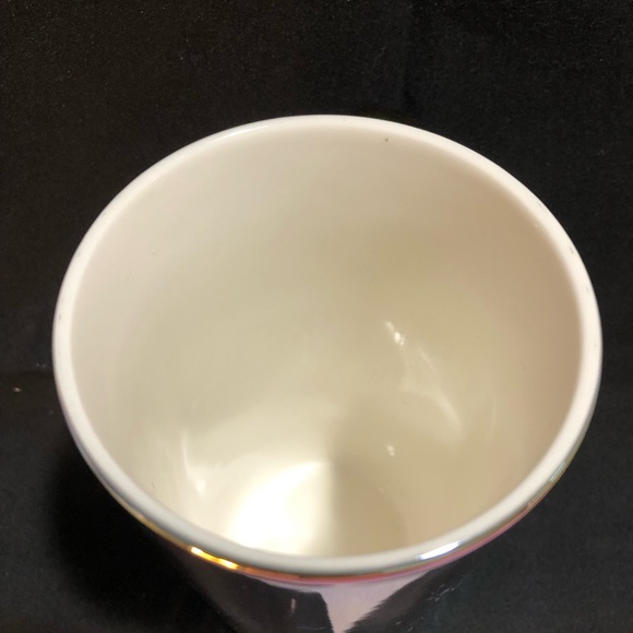 STARBUCKS COFFEE MUG 16oz Rainbow Holographic Iridescent Oil Slick 2022 Holiday - Picture 6 of 11